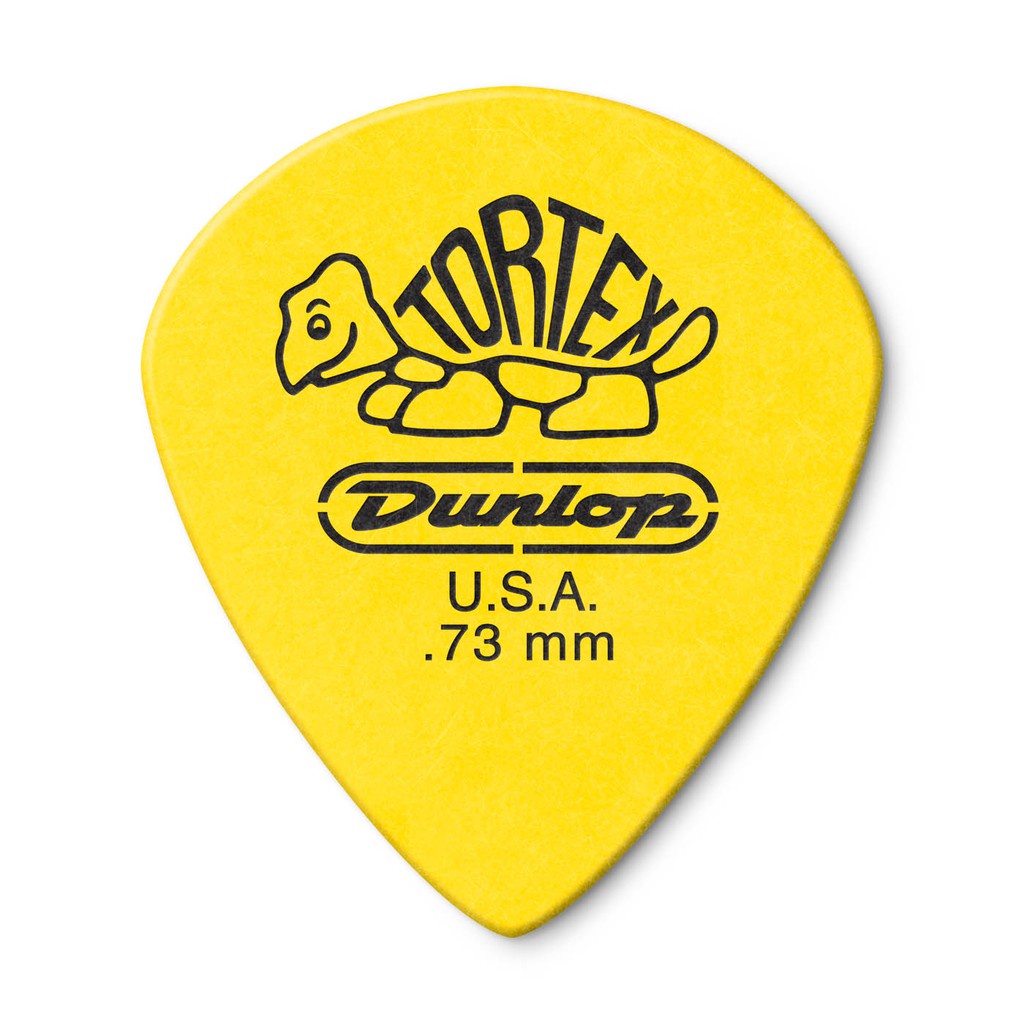 ภาพหน้าปกสินค้าปิ๊กกีตาร์ Dunlop รุ่น Tortex Jazz III XL 0.73 สีเหลือง (Made in USA) จากร้าน musicexplorer บน Shopee