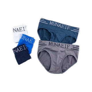 โปรโมชั่น : 3ชิ้น3บาทMW036กางเกงในชาย ขาเว้า MUNAFIE เนื้อผ้านิ่มบางเบาไม่มีถุงซิป