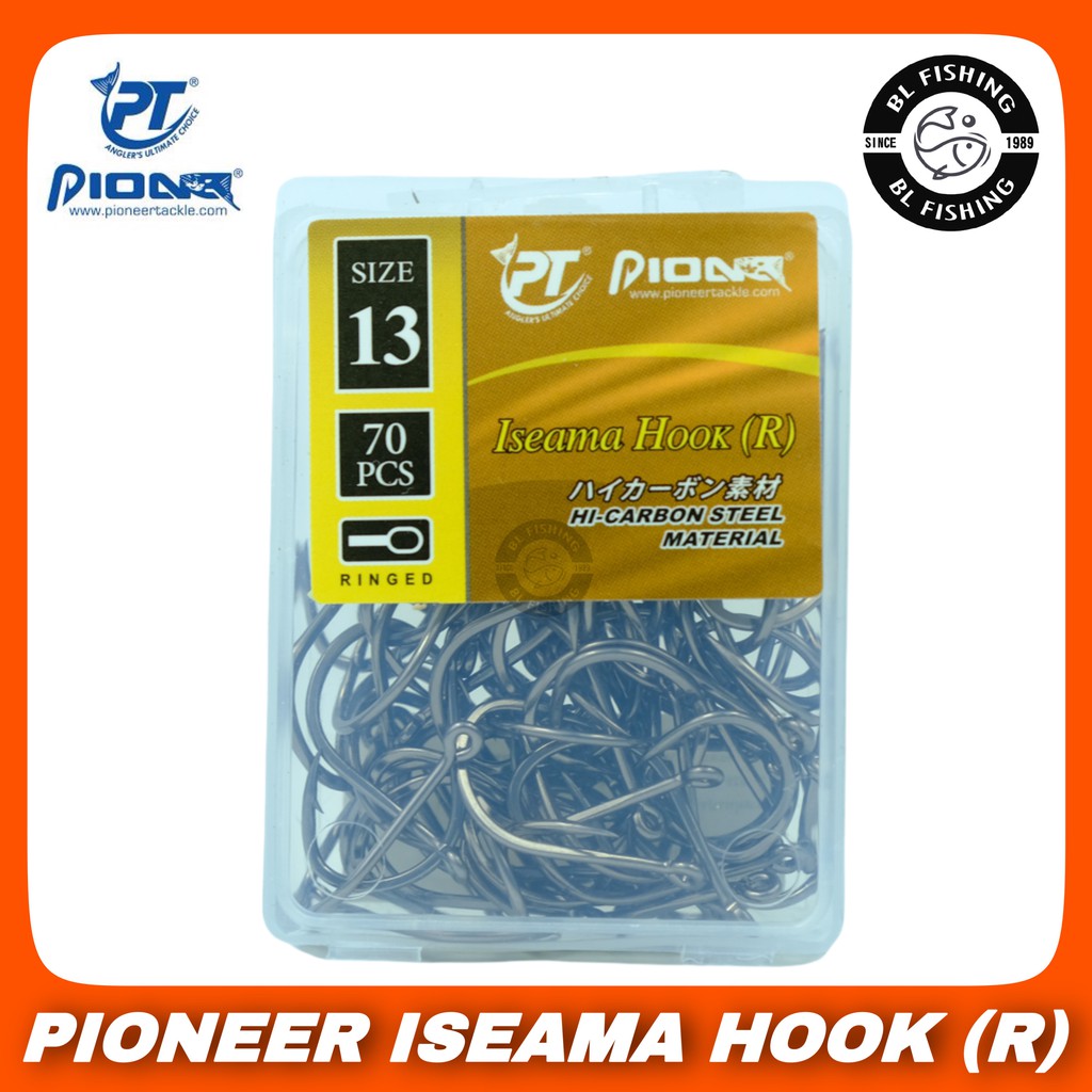 pioneer-isema-hook-เบ็ดอิเซม่า-ตูดห่วง-ทรงบิด-เบ็ดกล่อง