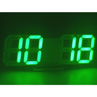 นาฬิกาดิจิตอล CX2218 ตัวเรือนสีดำ LED Digital Clock นาฬิกาปลุกดิจิตอล นาฬิกา LED นาฬิกาแขวนผนัง นาฬิกาตั้งโต๊ะ