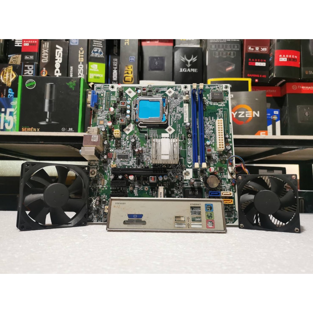 เมนบอร์ด(mainboard) INTEL H-IG41 uATX (socket 775) 1 MONTH WARRANTY ...
