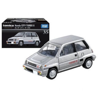 TOMICA Premium HONDA CITY TURBO II SILVER NO.35 DIECAST SCALE รุ่น CAR