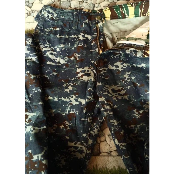 ภาพสินค้ากางเกงทหารขายาวลายพรางเนื้อผ้าดี จากร้าน indynanana789 บน Shopee ภาพที่ 7
