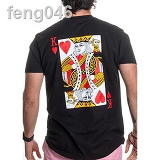 ☇❁✽2022 Summer New King/Queen | เสื้อยืดคู่รัก Unisex แขนสั้น T-shi00