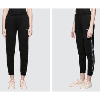 [ลิขสิทธิ์แท้]ป้าย2,400 NIKE กางเกง ขายาว วอร์ม NSW PANT LOGO TAPE WOMEN