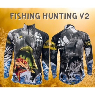 ภาพหน้าปกสินค้าJK Thailand เสื้อตกปลา FISHING HUNTING V2 ป้องกันรังสี UV 80% แห้งเร็ว ที่เกี่ยวข้อง