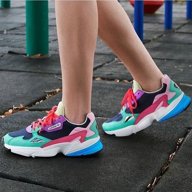 Adidas falcon w collegiate navy cheap