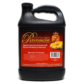 น้ำยาเคลือบเงายางรถยนตร์ Pinnacle Black ONYX Tire Dressing