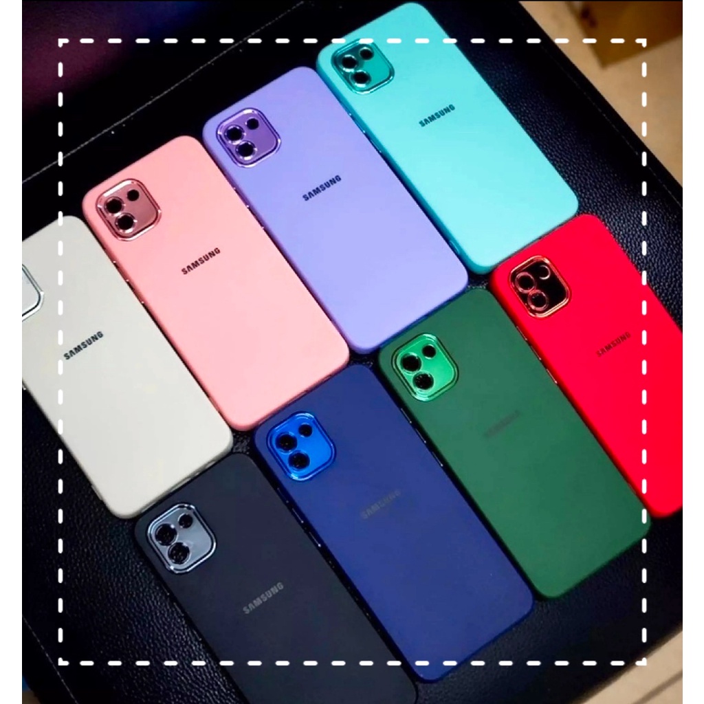 ภาพสินค้าส่งจากไทย เร็ว1-2วัน เคสโทรศัพท์ Case Samsung A12 A31 A51 A71 A03s A03 galaxy เคส ซัมซุง กันกระแทก กำมะหยี่สีพื้ จากร้าน pumava บน Shopee ภาพที่ 6