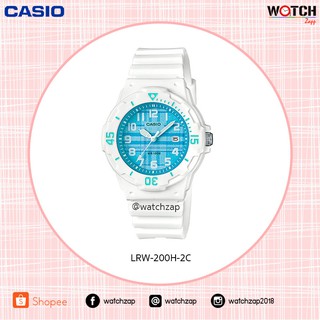 ภาพขนาดย่อของภาพหน้าปกสินค้าCasio Standard นาฬิกาข้อมือผู้หญิง สายเรซิ่น รุ่น LRW-200H Series จากร้าน watchzap บน Shopee