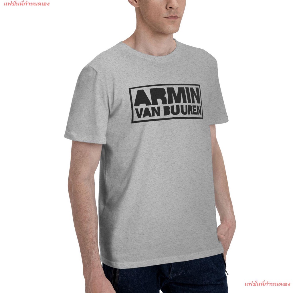 แฟชั่นที่กำหนดเอง-เสื้อผู้ชาย-dj-disc-jockey-ดีเจ-ดนตรี-อาร์มิน-ฟาน-บูเรน-armin-van-buuren-tee-shirts-mens-basic-short