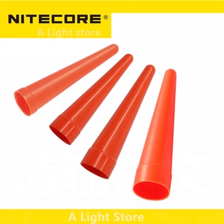 Nitecore NTW25 NTW32 NTW34 NTW40 กรวยควบคุมการจราจร LED สีแดง