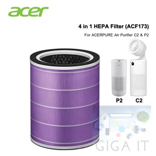 ภาพหน้าปกสินค้าAcerpure แผ่นกรอง 4 In 1 HEPA Filter สำหรับ Acerpure C2 & P2 ประกันศูนย์ 6 เดือน ที่เกี่ยวข้อง