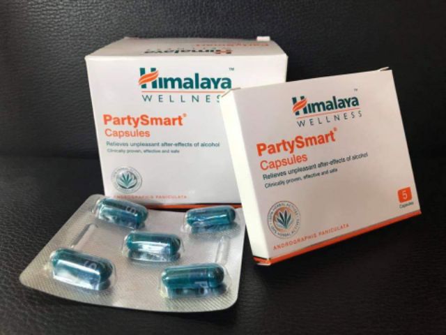 himalaya-partysmart-บรรจุ-5-capsules-ลดอาการเมาค้าง-แฮงค์-ขนาด-5-แคบซูล