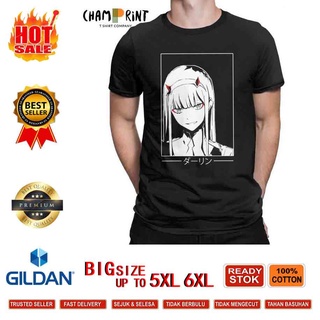 Chonghaijia Xs-6Xl Big Zero Two Darling In The Franxx Movie ใหม่เสื้อยืดลําลองสําหรับผู้ชายแขนสั้นคอกลมพิมพ์ลาย