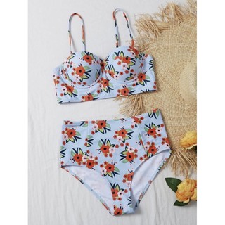 Size S New Bikini Set เอวสูง พร้อมส่ง