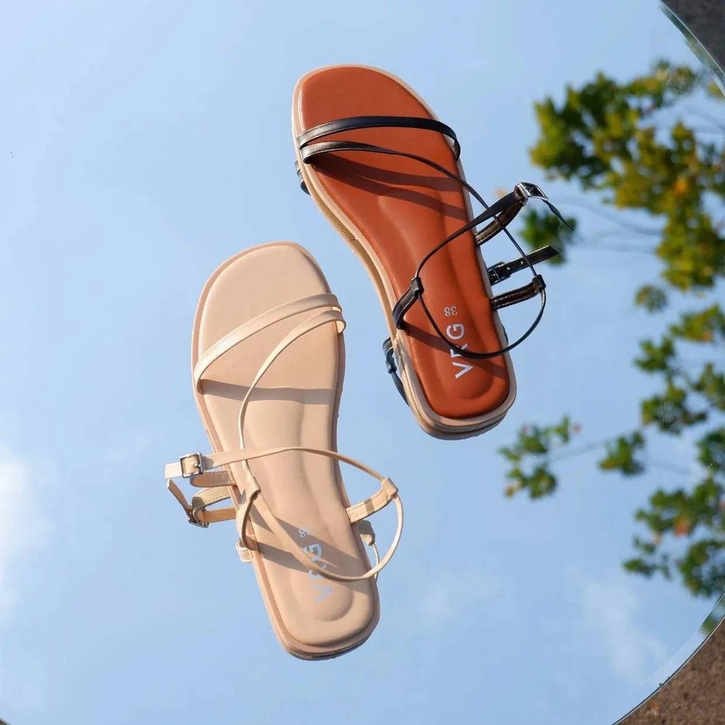 รองเท้าแตะ-สไตล์โบฮีเมียน-แบรนด์วีอาร์จี-น่ารักมาก-เก๋สุดๆ-ใส่สบายเท้าแน่นอนค่ะ-รับรองเลย