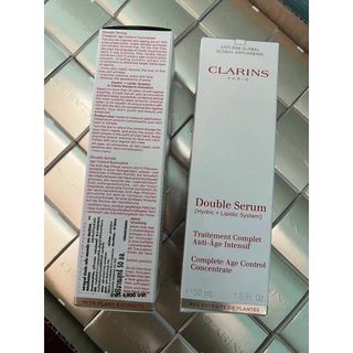 Clarins Double Serum Complete Age Control Concentrate 50ml(เคาท์เตอร์ห้างไทย)