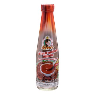 Concentrated Tamarind Sauce น้ำมะขามเปียกเข้มข้น ตราน้องพร 300 กรัม