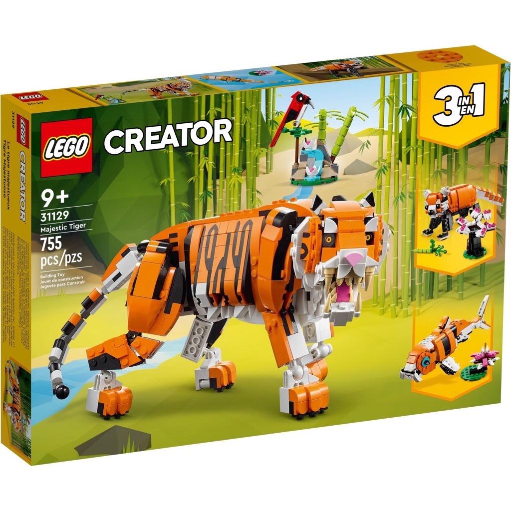 lego-creator-3in1-majestic-tiger-31129