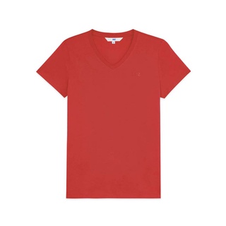 สินค้า AIIZ (เอ ทู แซด) - เสื้อยืดผู้หญิงคอวีแขนสั้น   V-Neck T-Shirts