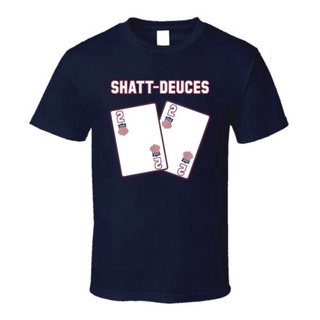 แฟชั่น☞✕kevin shattenkirk usa shatt deuces hockey t เสื้อมาใหม่ผ้าฝ้ายสบายรอบคอแขนสั้นผู้ชายเสื้อยืด