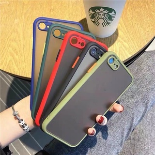 (พร้อมส่งจากไทย) เคสผิวด้านกันกระแทก สำหรับ IPHONE 6/6S/6PLUS/7/7PLUS/8/8PLUS/X/XS/XR/XSMAX/11/11PRO/11PROMAX