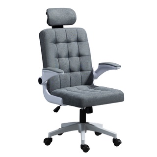 BAIERDI เก้าอี้ทำงาน เก้าอี้คอมพิวเตอร์พนักพิงเก้าอี้ล้อเลื่อนสะดวกสบายเก้าอี้พนักพิงสามารถปรับเอนได้ โซฟาเล่นเกมเก้าอี้ office chair