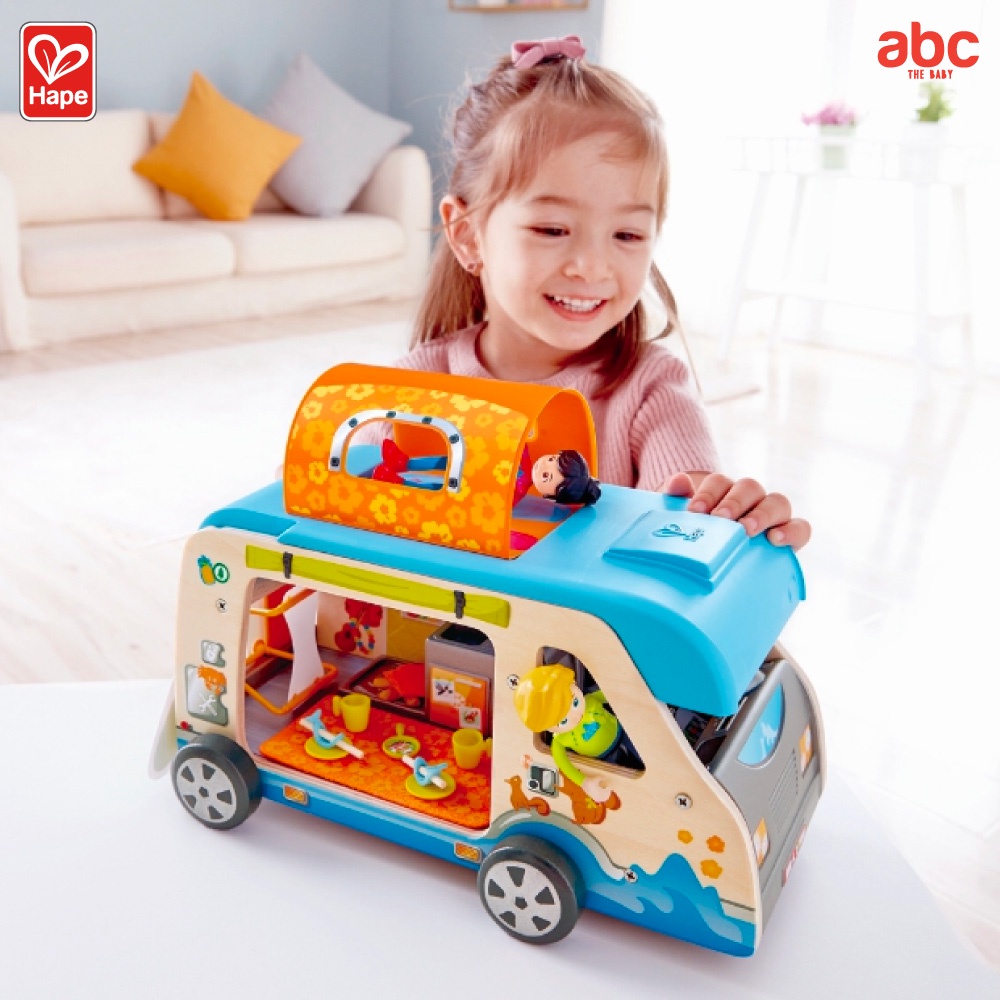 hape-ของเล่นไม้-รถตู้แอดเวนเจอร์-adventure-van-ของเล่นเสริมพัฒนาการ-3-ขวบ-ขึ้นไป