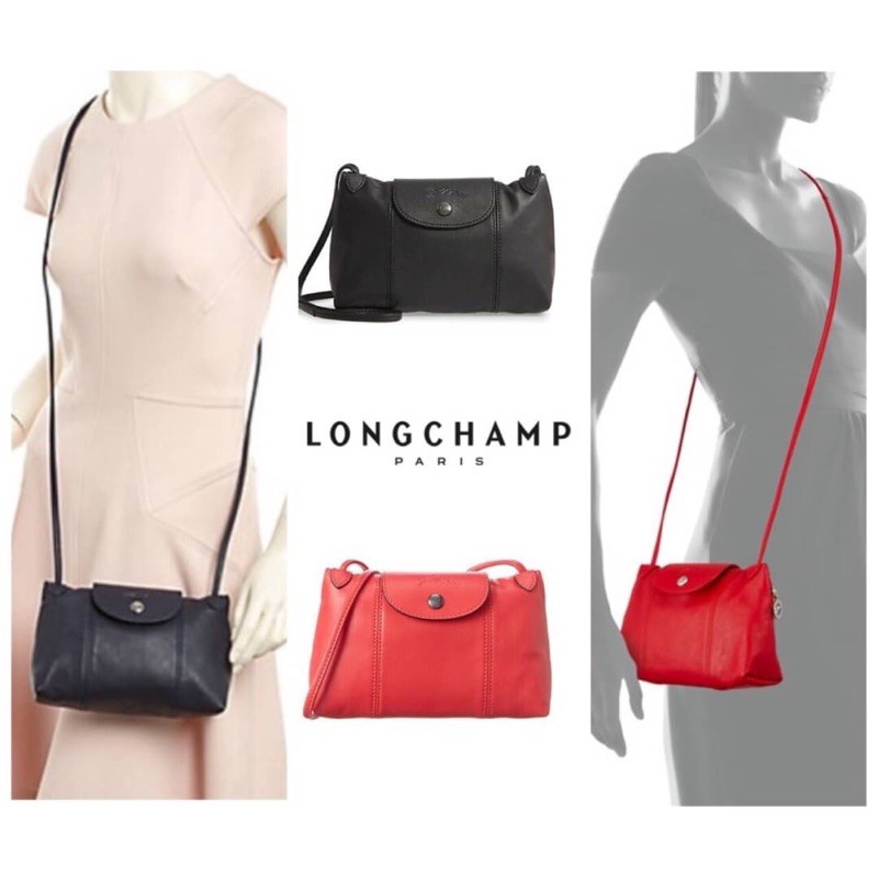 Longchamp Le Pliage Cuir Cross-Body Bag
