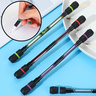 ปากกาเจลพลาสติก แบบหมุนได้ ช่วยบรรเทาความเครียด สุ่มสี สําหรับโรงเรียน สํานักงาน