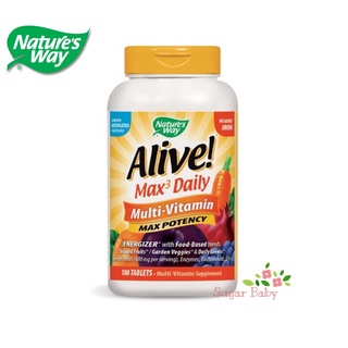 สินค้า Nature\'s Way Alive! Max3 Daily Multi-Vitamin No Added Iron วิตามินรวม