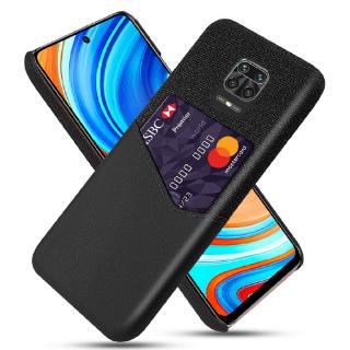 Xiaomi Redmi Note 9 Pro Max Luxury Leather Card Slot Shockproof Business Wallet Hybrid Slim Case Cover