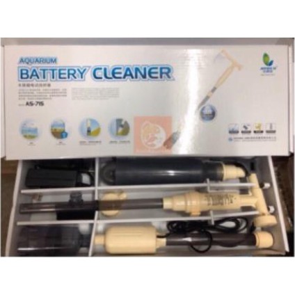 เครืองดูดขี้ปลา-ขี้กุ้ง-ดูดถ่ายน้ำตู้ปลา-jeneca-as-715-battery-cleaner-เสียบปลั๊ก