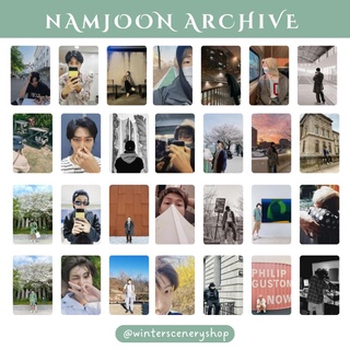 โฟโต้การ์ด Rm BTS - Namjoon Archive | โฟโต้การ์ด 1 ชุด ได้ 28 ชิ้น