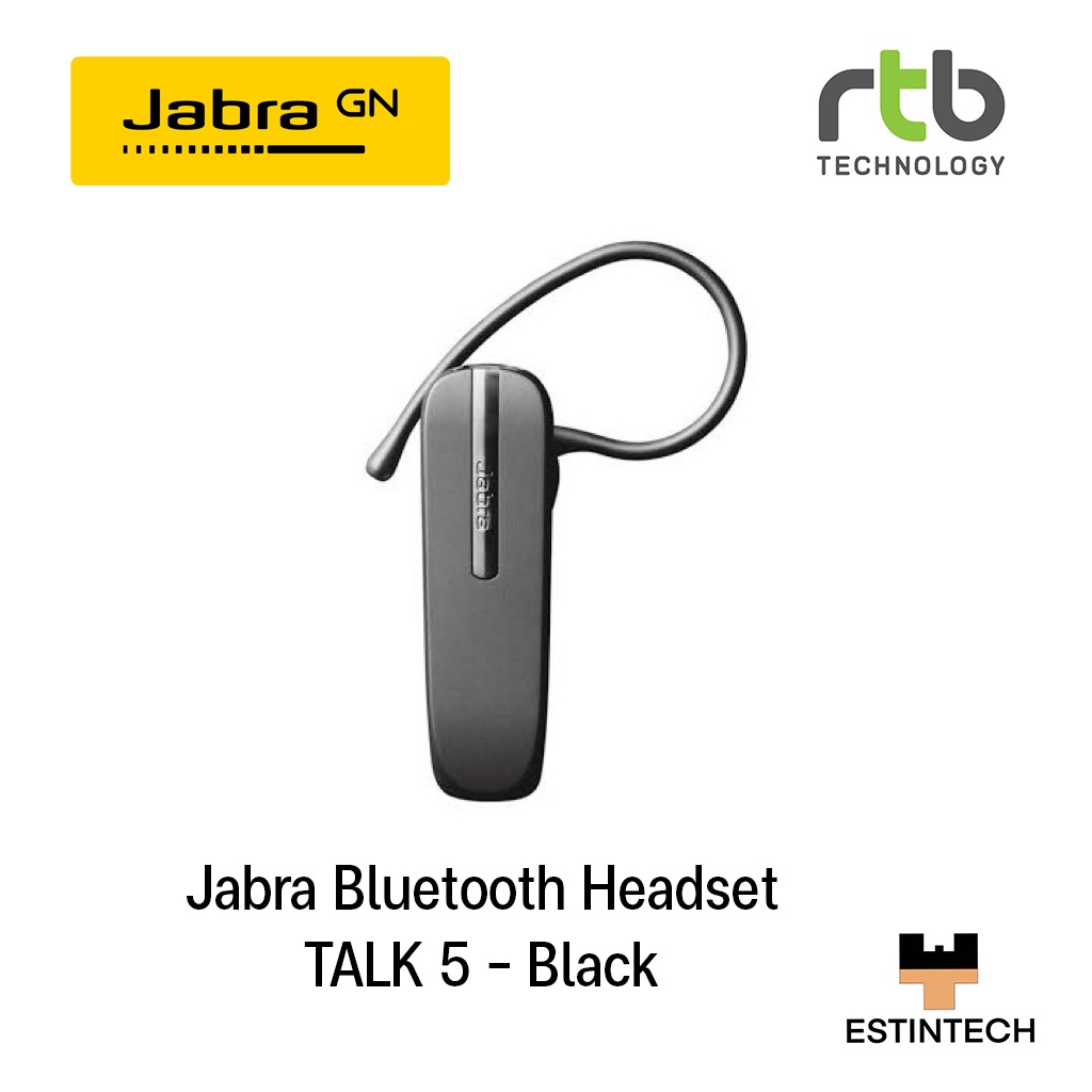 headset-หูฟัง-jabra-bluetooth-headset-talk-5-black-ของใหม่ประกัน-2ปี