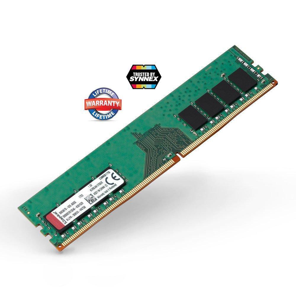 8 GB RAM PC (แรมพีซี) DDR4/2400 KINGSTON (KVR24N17S8/8)- LifeTime  Warranty(By Synnex) | Shopee Thailand