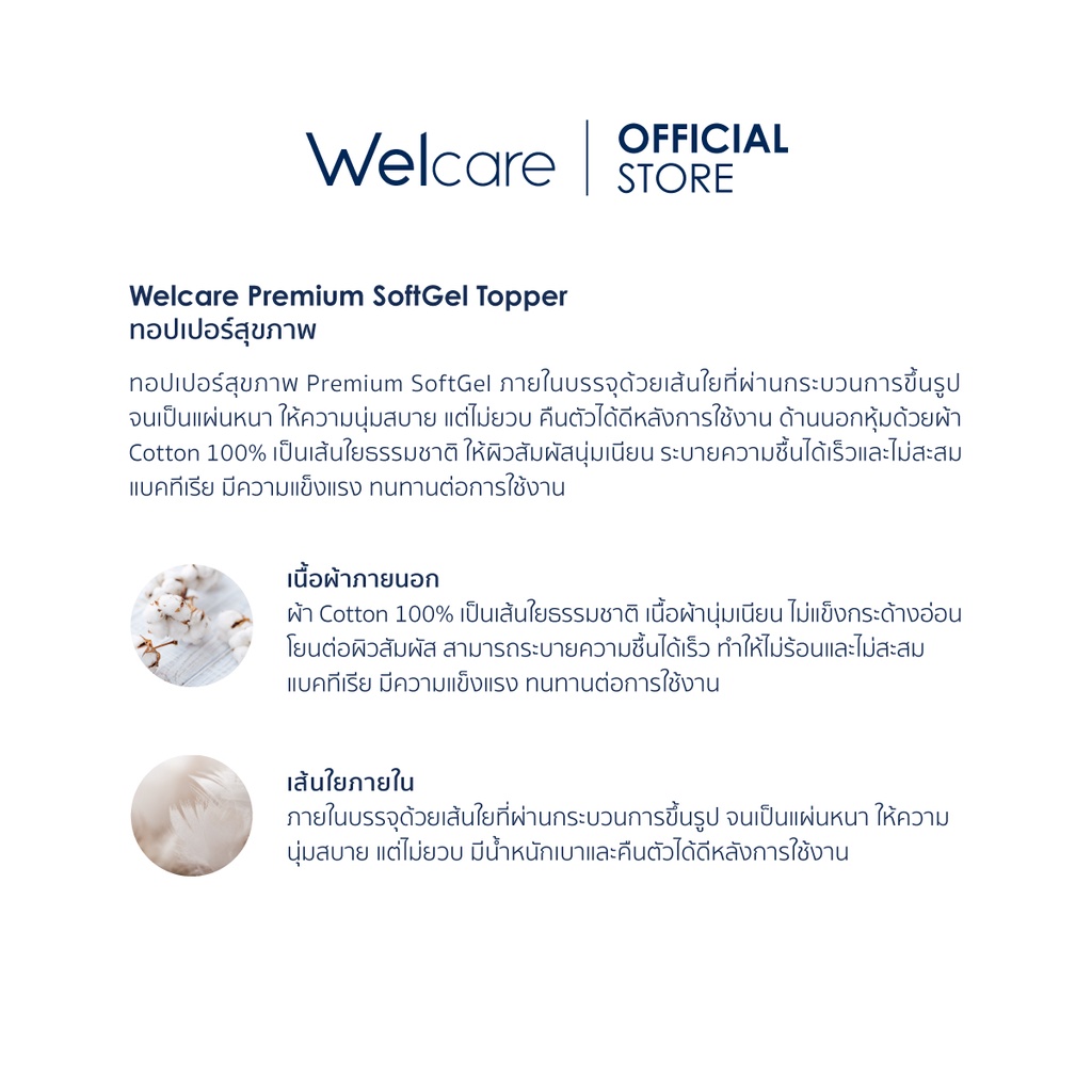 ลองดูภาพสินค้า Welcare ทอปเปอร์สุขภาพ Premium SoftGel