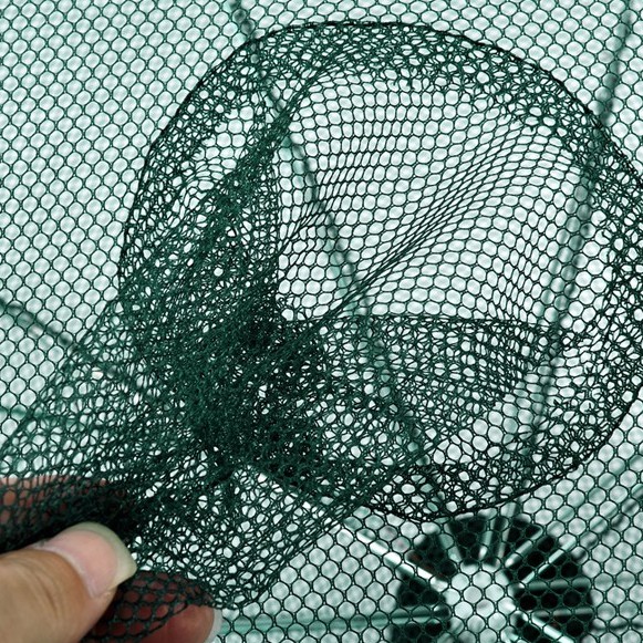 ภาพสินค้ามุ้งดักปลา4หลุม คละแบบผูก/แบบมีซิบ ตาข่ายดักปลา ดักจับกุ้งปลา ที่ดักปลา ตาข่ายดักกุ้ง กระชังปลา 4 หลุม จากร้าน explorershopp บน Shopee ภาพที่ 4