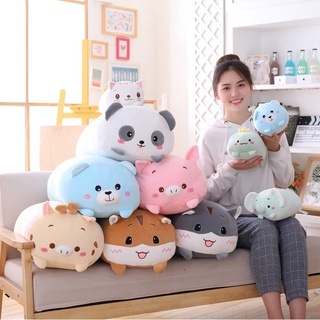 🌟🌠เตรียมจัดส่ง🌟🌠 30/60 ซม.การ์ตูนสัตว์หมอน Panda ตุ๊กตาตุ๊กตาช้างตุ๊กตาไดโนเสาร์ตุ๊กตาแกะ Piglet ตุ๊กตาหมีตุ๊กตาเด็กวันเกิดของขวัญ Super น่ารัก