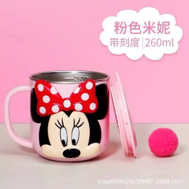 แก้วมีฝาปิด-ลายการ์ตูน