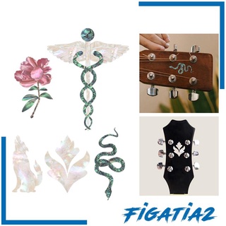 [figatia2] สติกเกอร์มาร์กเกอร์เฟรตกีตาร์ DIY สําหรับตกแต่งกีตาร์