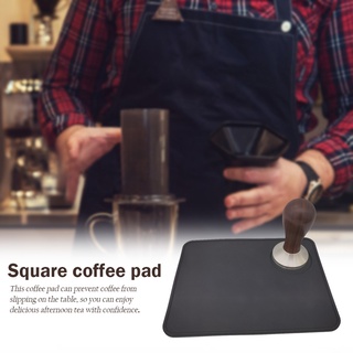 ภาพหน้าปกสินค้า[NANA] Coffee Tamper Mat Thicken Coffee Grind Coffee Powder Tamping Pad for Barista ซึ่งคุณอาจชอบราคาและรีวิวของสินค้านี้