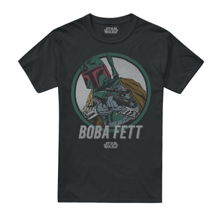 [S-5XL] เสื้อยืด พิมพ์ลาย Star Wars Boba Fett พรีเมี่ยม ยอดนิยม ของขวัญคริสต์มาส สําหรับผู้ชาย