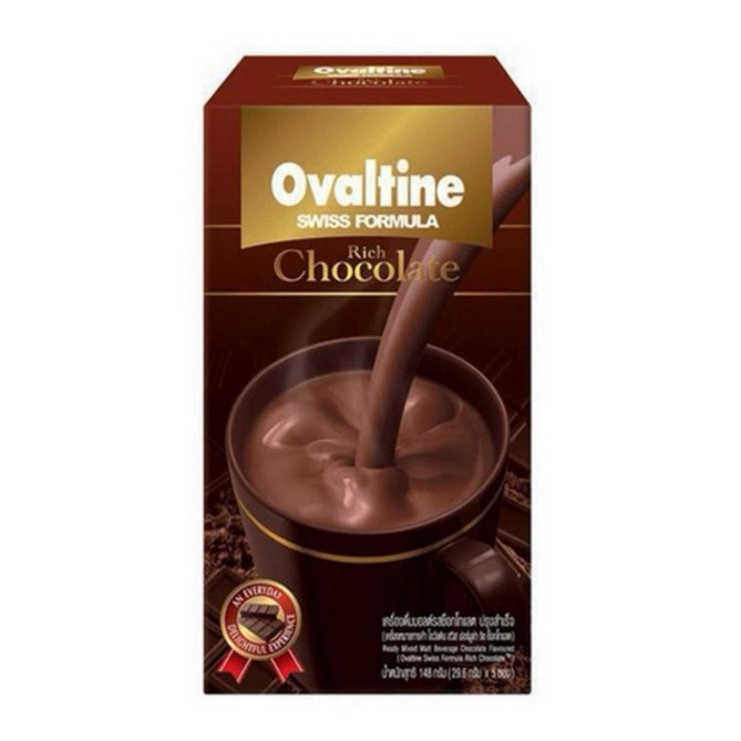 ovaltine-swiss-formula-rich-chocolate-drink-29-6-g-โอวัลติน-สวิส-ฟอมูล่า-ริช-ช๊อคโกแลต-ปริมาณ-29-6g-x-5-ซอง