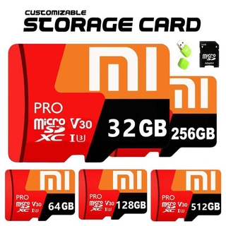 สินค้า Xiaomi Ultra Micro Sd 128GB 32GB 64GB 16GB Micro Sd Card Sd / Tf การ์ดหน่วยความจําแฟลชการ์ดความจํา + ของขวัญ