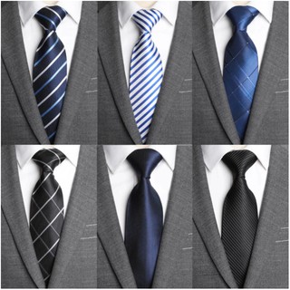 ภาพขนาดย่อของภาพหน้าปกสินค้าเนคไท เน็คไท Ties Men Classic Business Formal Business Wedding Dress Tie Mens Gifts Stripe Grid Fashion Shirt จากร้าน magicsoft บน Shopee