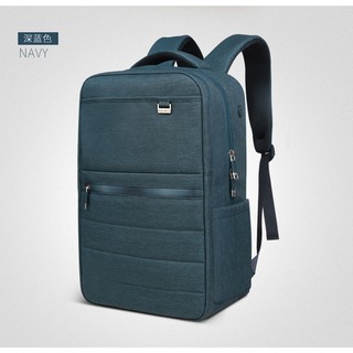 กระเป๋า Hi-End จาก AspenSport กระเป๋าเป้สะพายหลัง โน๊ตบุ๊ค รุ่น AS-B68 ใส่ laptop 13-16 นิ้ว สีน้ำเงิน