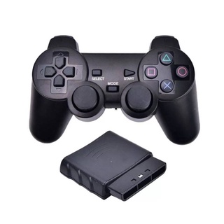 ภาพหน้าปกสินค้าWireless Gamepad สำหรับ Sony PS2สำหรับ Playstation 2คอนโซล Joystick Double Vibration Shock Joypad USB เกม PC Controle ที่เกี่ยวข้อง