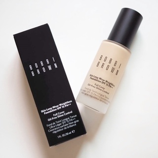 NOV01 ส่งฟรี BOBBI BROWN Skin Long-Wear Weightless Foundation SPF15 ขนาดปกติ 30ml รองพื้น Sand / Warm Beige